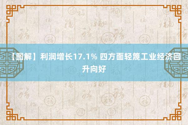 【图解】利润增长17.1% 四方面轻篾工业经济回升向好